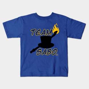 TEAM SABO (BLACK) Kids T-Shirt